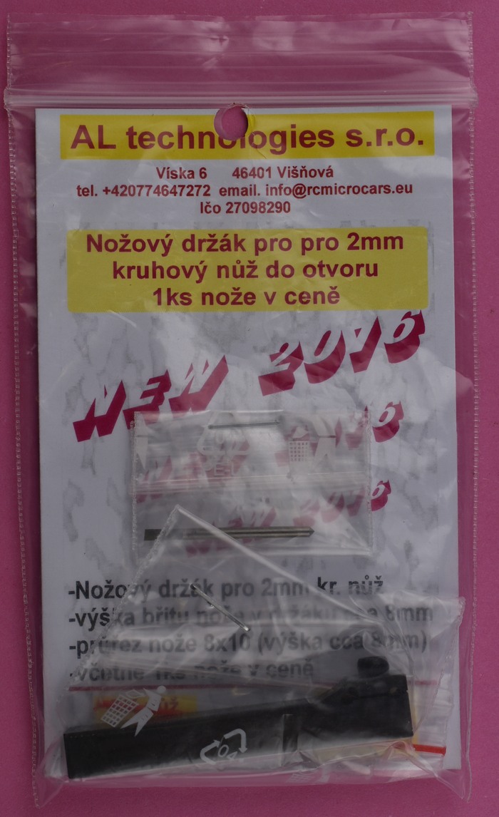 balení 8x8mm-nůž do otvoru 2mm