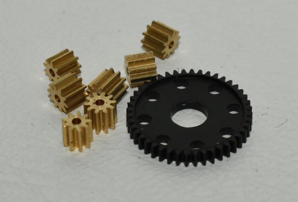 pinions and gears